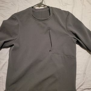 Lululemon Men's Size Small Black Sojourn Long Sleeve Crew Sweatshirt Shirt